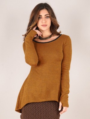 Toonzshop Bohemian Tunic Pullover Pullover Dames Rusty | TS2873061