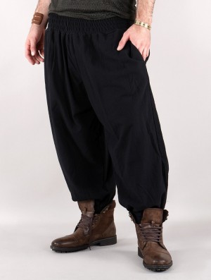 Toonzshop Layto Gender Neutral Harem Pants Broek Dames Zwart | HZ0859136