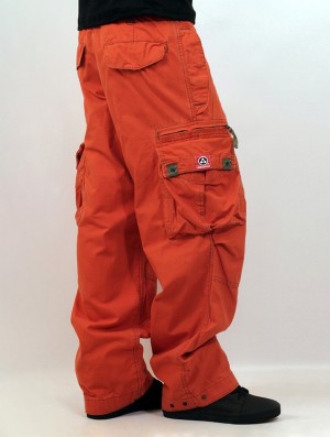 Toonzshop Molecule Cargo Pants 45019 Broek Heren Oranje | TH1207539