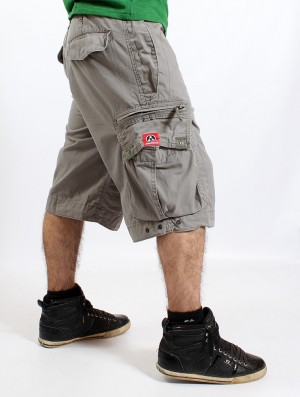 Toonzshop Molecule Cargo Shorts 45020 Korte Broek Heren Grijs | UK3451782