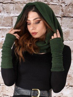 Toonzshop Oöna Snood Scarf Sjaal Dames Groen | HL9274306