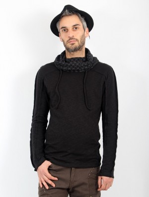 Toonzshop Psylo Hoodie "Kafiya" Hoodie Heren Zwart | ZW2816370