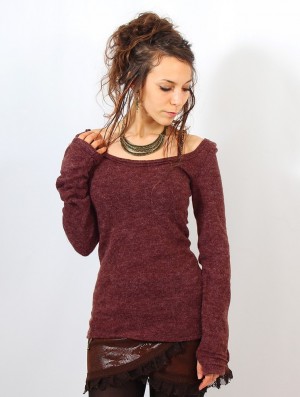 Toonzshop Ysïs Pullover Pullover Dames Wine | JW5927863