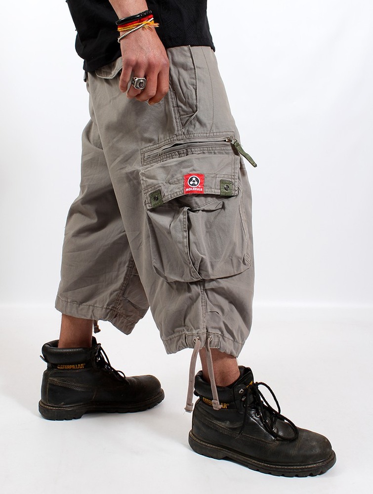 Toonzshop 3/4 Molecule Cargo Pants 45056 Broek Heren Grijs | OJ1905276