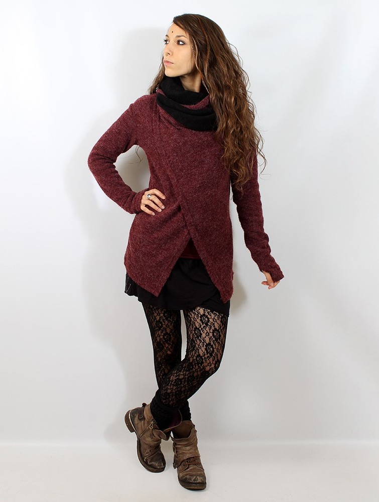 Toonzshop Adrika Cardigan Cardigan Dames Wine | UG3270569