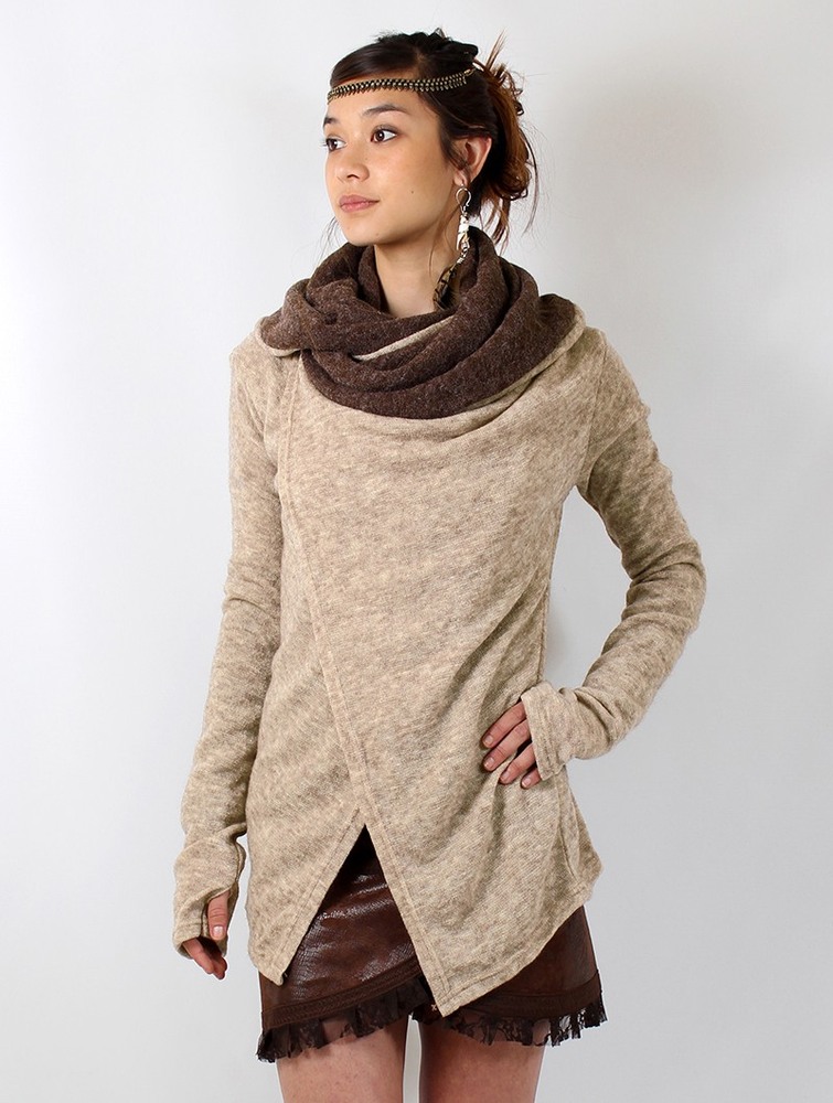 Toonzshop Adrika Cardigan Cardigan Dames Beige Bruin | IY1942673