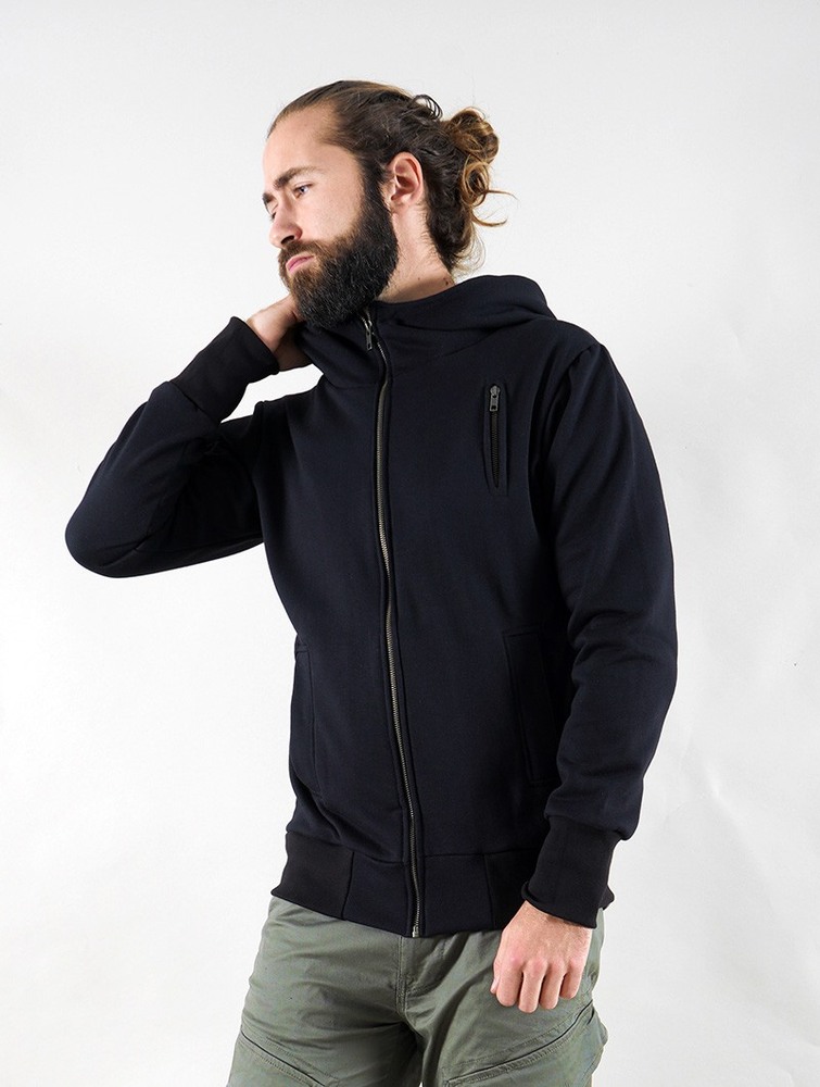 Toonzshop Aegnor Zipped Hoodie Hoodie Heren Zwart | KS2809341