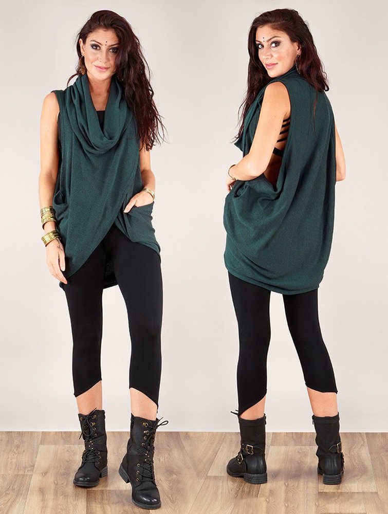 Toonzshop Amala Sleeveless Thin Pullover Pullover Dames Teal | HT0932156