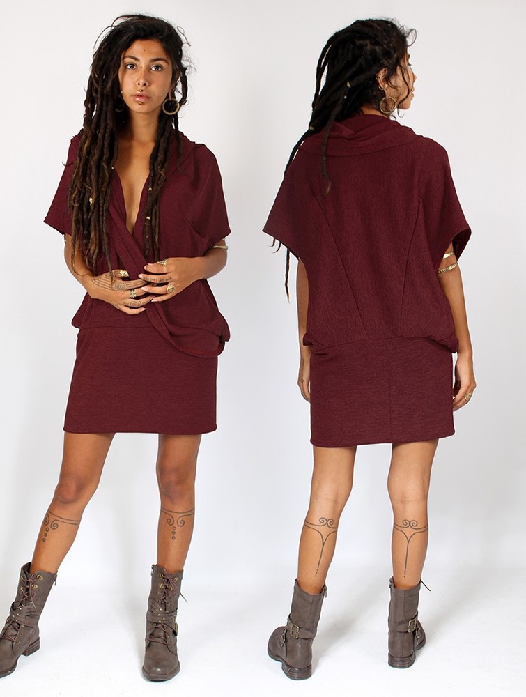 Toonzshop Amala Sleeveless Thin Pullover Pullover Dames Wine | MI5710498