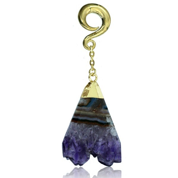 Toonzshop Amethyst Rainbow Ear Hanger Jewels Dames | VY8035764