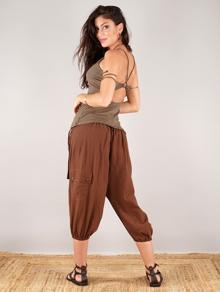 Toonzshop Athit Top Topjes Dames Taupe | LS9670431