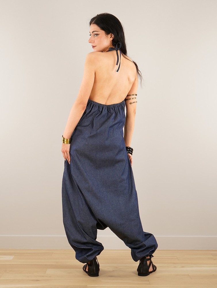 Toonzshop Ayush Harem Pant Overalls Broek Dames Denim | UM3259870