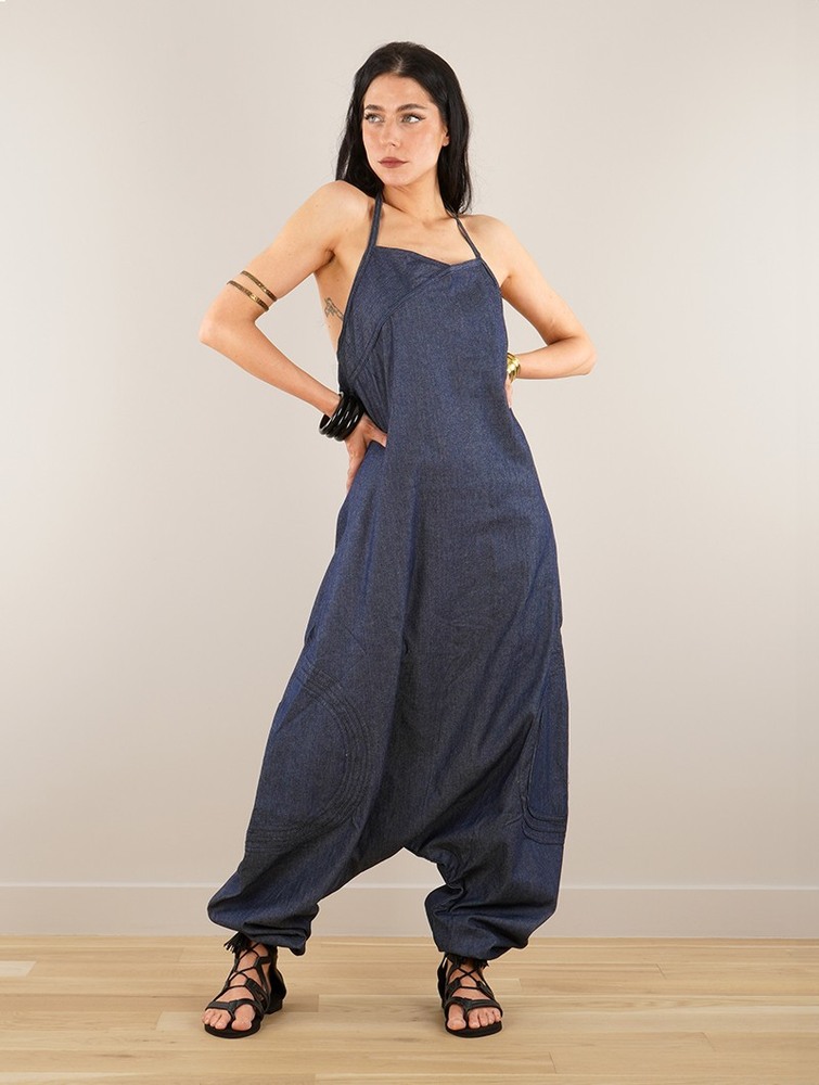 Toonzshop Ayush Harem Pant Overalls Broek Dames Denim | UM3259870