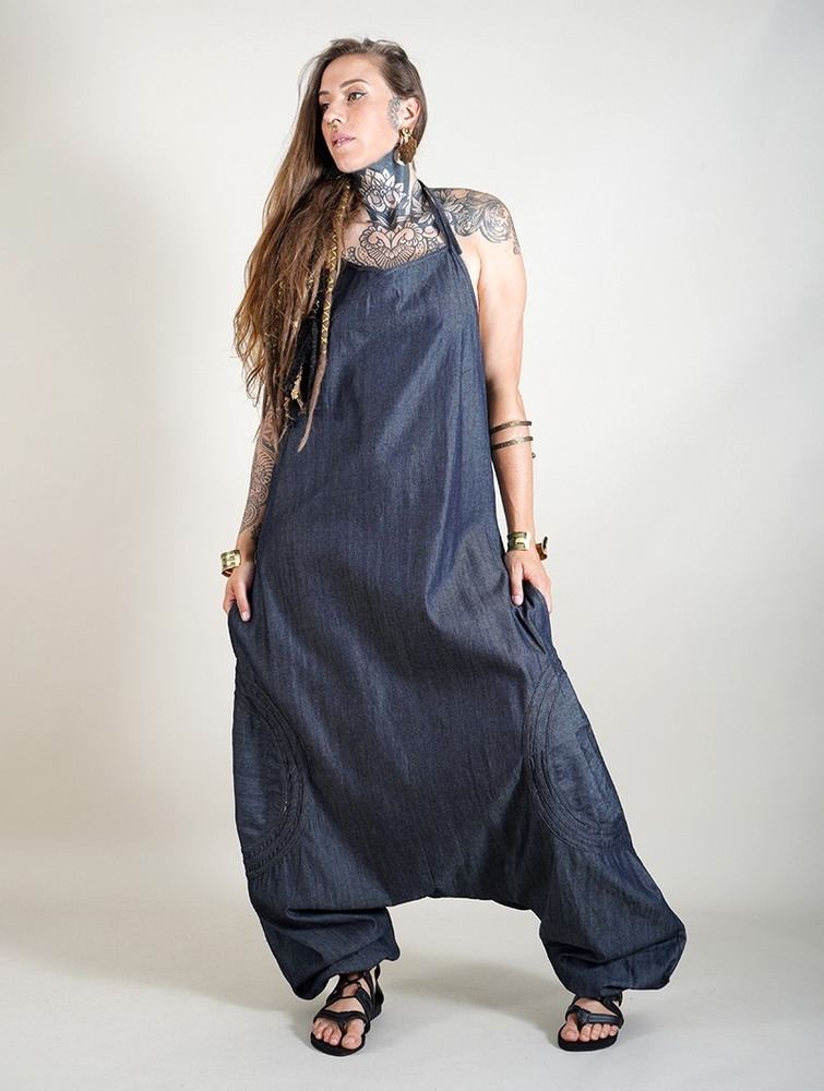 Toonzshop Ayush Harem Pant Overalls Broek Dames Denim | UM3259870