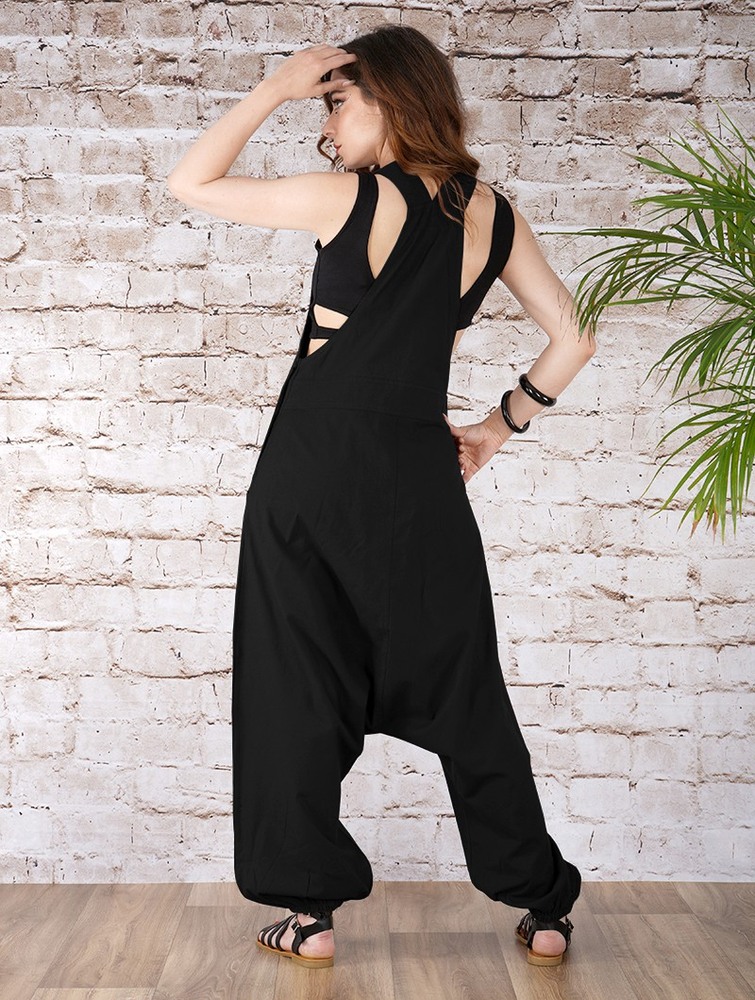 Toonzshop Bhakta Harem Pant Overalls Broek Dames Zwart | LJ9501267