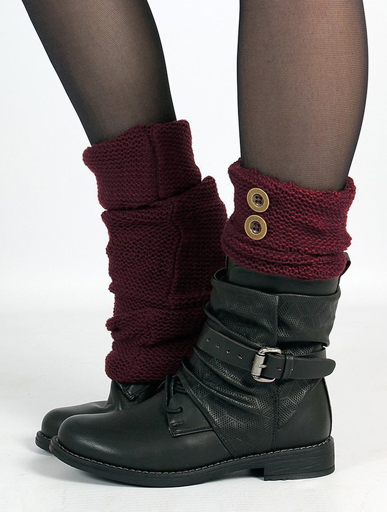 Toonzshop Delyäa Legwarmers Legwarmer Dames Wine | WU0652138