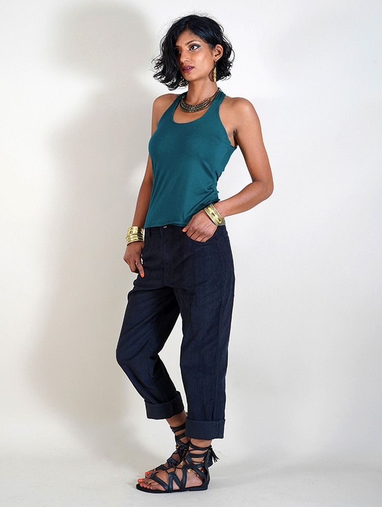 Toonzshop Eneko Sleeveless Top Topjes Dames Teal | FO3487951