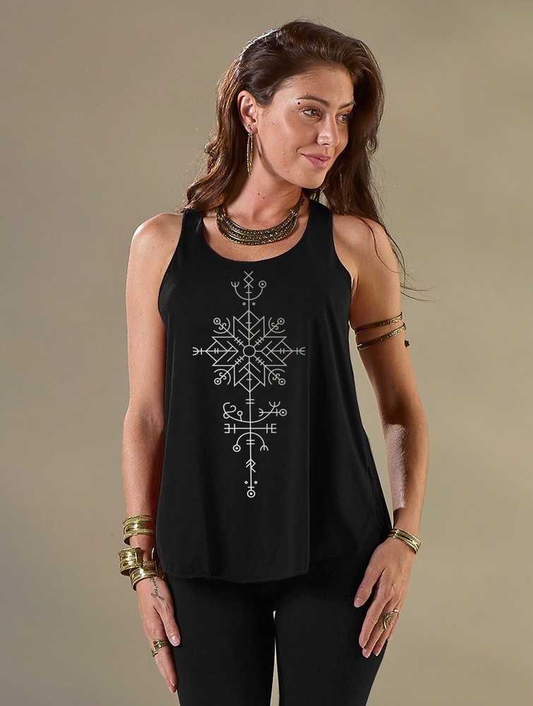 Toonzshop Freyja Printed Tank Top Tanktop Dames | CH3729814