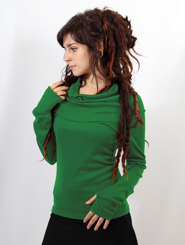 Toonzshop Hatlami Light And Soft Hoodie Hoodie Dames Groen | UD2514607