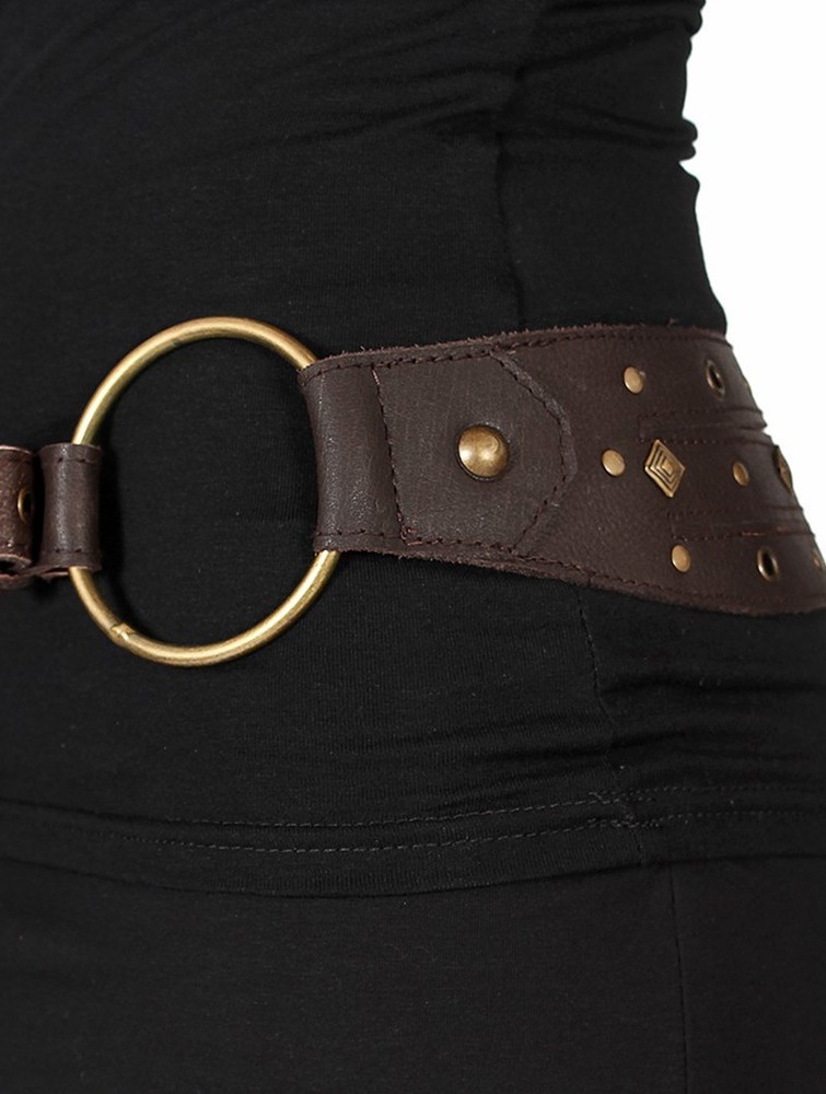 Toonzshop Hyppolita Wide Belt Riemen Dames Bruin | TL5076148