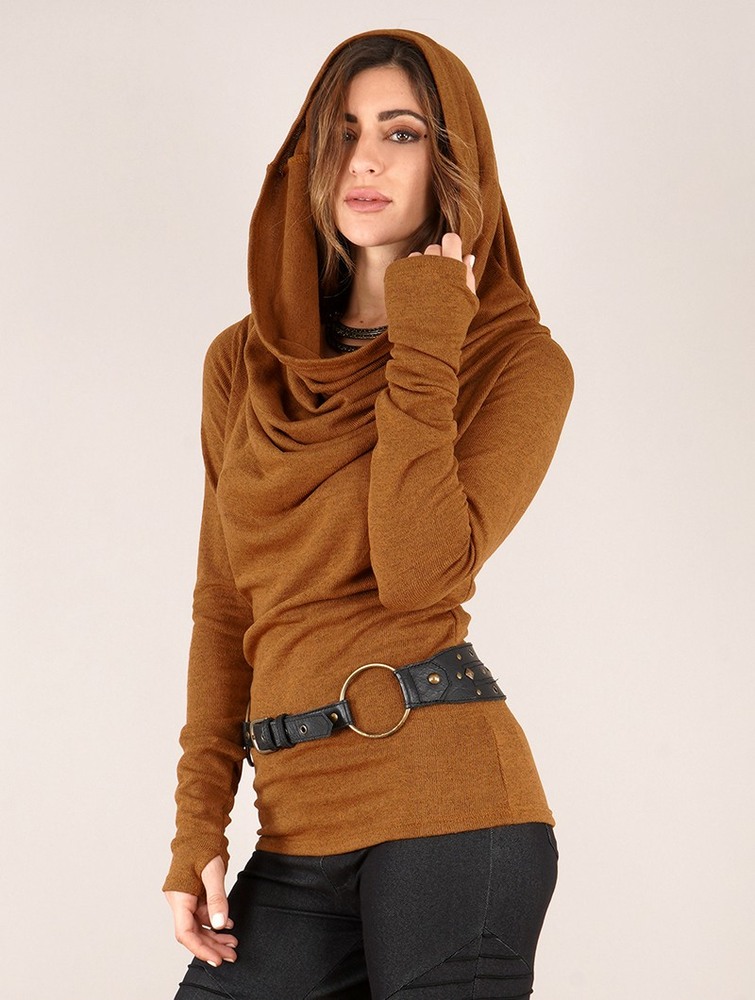 Toonzshop Kali Cowl Neck Sweater Trui Dames Rusty | CY9510672