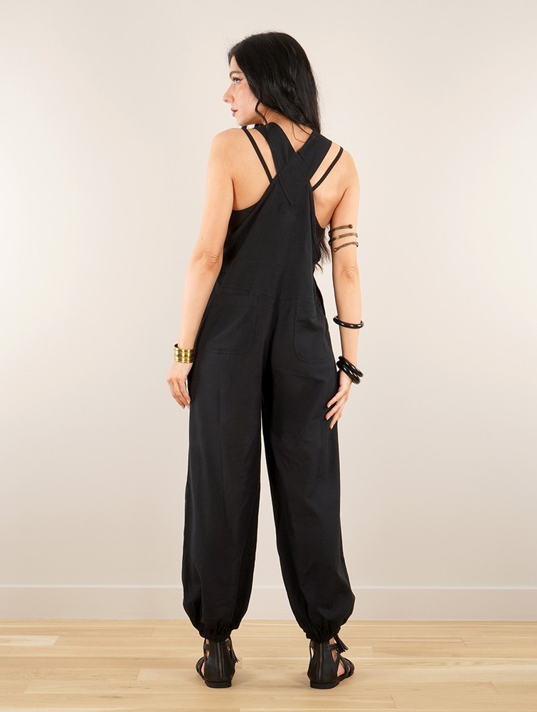 Toonzshop Kamakura Strappy Jumpsuit Jumpsuit Dames Zwart | TP2958346