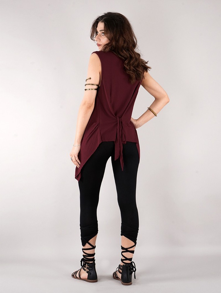 Toonzshop Kihiko Top Topjes Dames Wine | HQ1428506