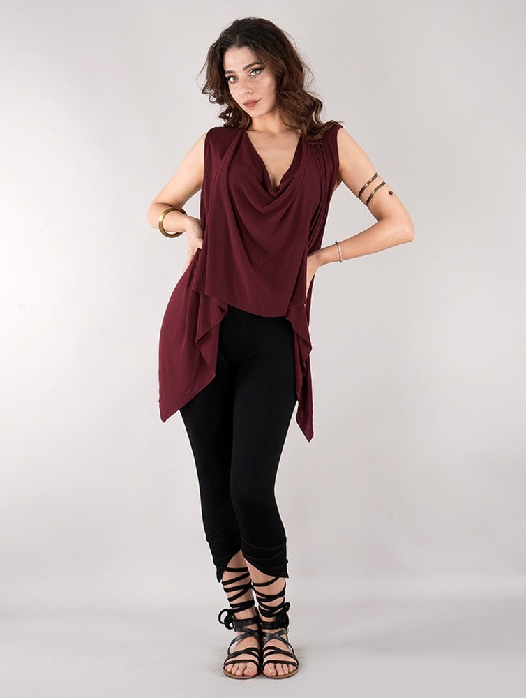 Toonzshop Kihiko Top Topjes Dames Wine | HQ1428506