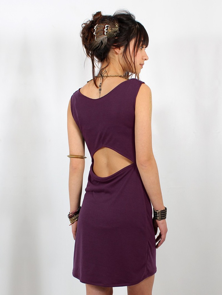 Toonzshop May-lï\'\' Dress Jurk Dames Plum | SF7140293