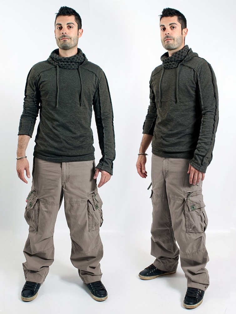 Toonzshop Molecule Cargo Pants 45019 Broek Heren Grijs | SE6835012