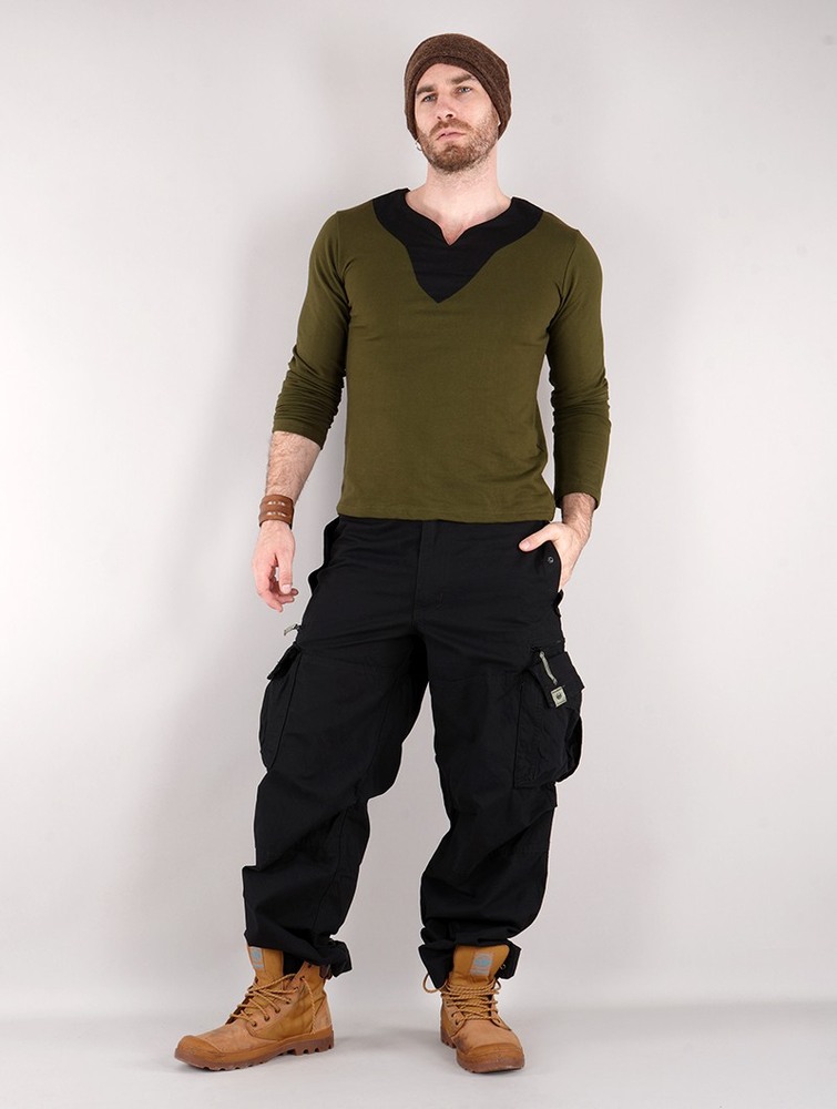 Toonzshop Molecule Cargo Pants 45019 Broek Heren Zwart | JV8256309