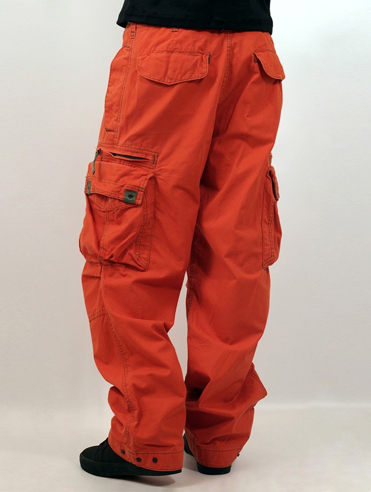 Toonzshop Molecule Cargo Pants 45019 Broek Heren Oranje | TH1207539