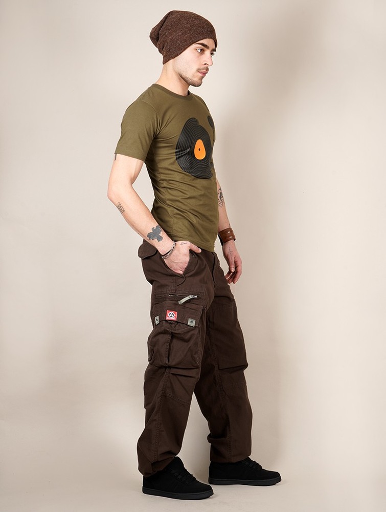 Toonzshop Molecule Cargo Pants 45019 Broek Heren Bruin | JR7984650