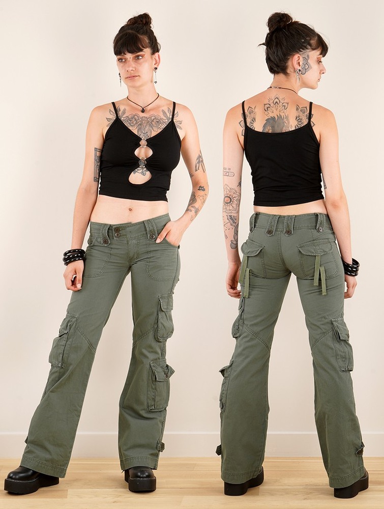 Toonzshop Molecule Cargo Pants 45062 Broek Dames Groen | HK5761820