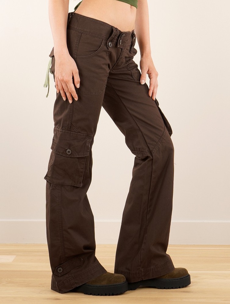 Toonzshop Molecule Cargo Pants 45062 Broek Dames Bruin | OQ7184260