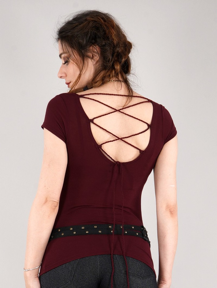 Toonzshop Näae Top Topjes Dames Wine | VA6291850