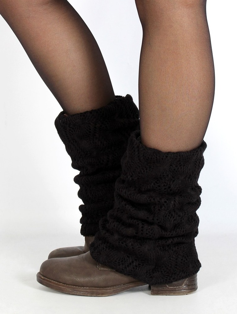 Toonzshop Naïlae Crochet Legwarmers Legwarmer Dames Zwart | XH1264705