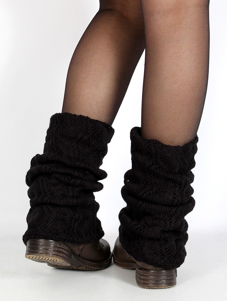 Toonzshop Naïlae Crochet Legwarmers Legwarmer Dames Zwart | XH1264705