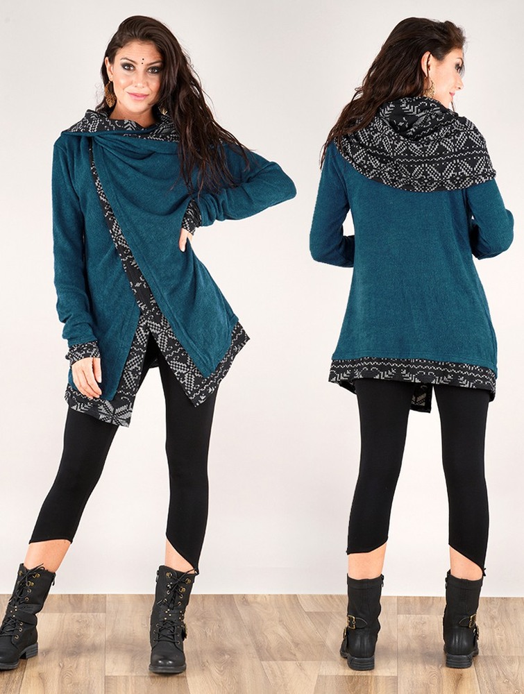 Toonzshop Namkha Heimaey Cardigan Cardigan Dames Blauw | MT6803495