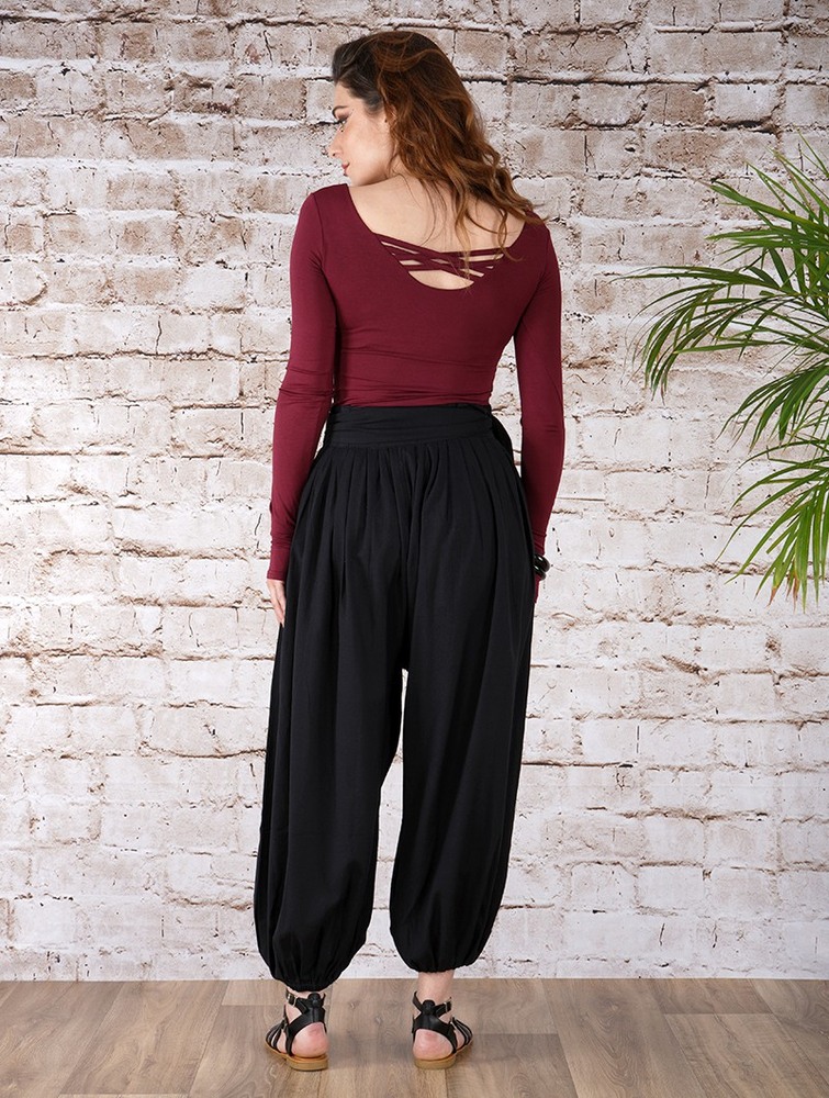 Toonzshop Nayma Harem Pants Broek Dames Zwart | QL8940721