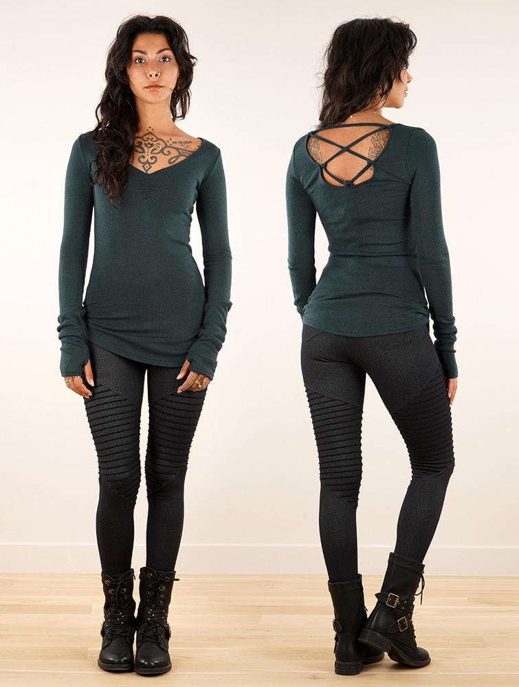 Toonzshop Nikkäa Pullover Pullover Dames Darkteal | FX8961327