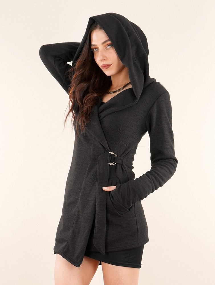 Toonzshop Nyxx Rmx Hooded Jacket Jassen Dames Zwart | AS9064813