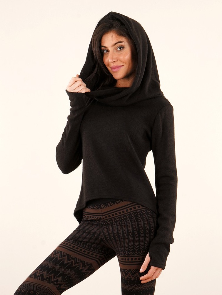 Toonzshop Oxymöre Mini Hoodie Hoodie Dames Zwart | QS5063721