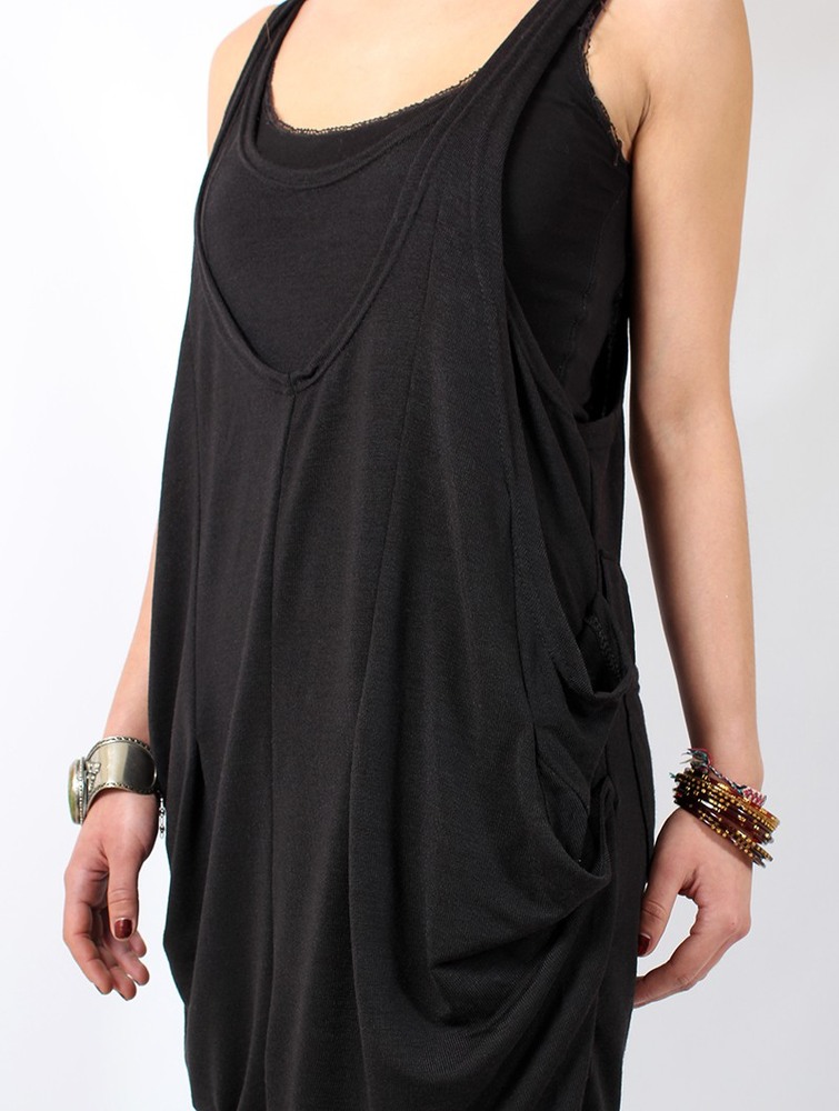 Toonzshop Palani Sleeveless Tunic Topjes Dames Zwart | MT5217806