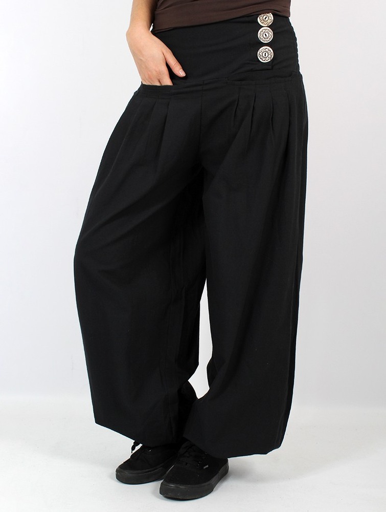 Toonzshop Ravija Saroual Broek Dames Zwart | KZ6045179