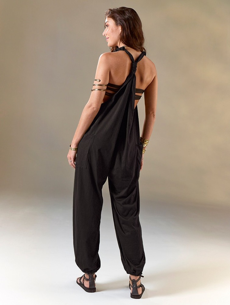 Toonzshop Sampatti Harem Pant Overalls Broek Dames Zwart | MA5928147