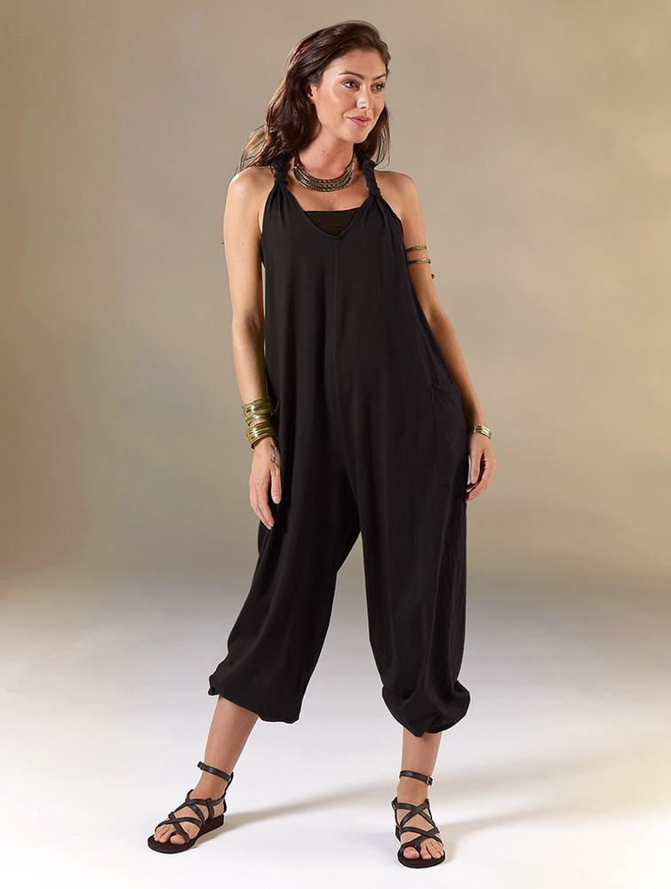 Toonzshop Sampatti Harem Pant Overalls Broek Dames Zwart | MA5928147