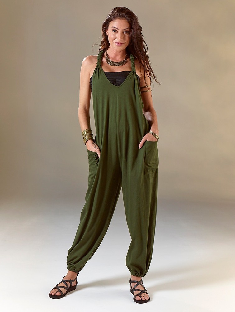 Toonzshop Sampatti Harem Pant Overalls Broek Dames Groen | BE4563928