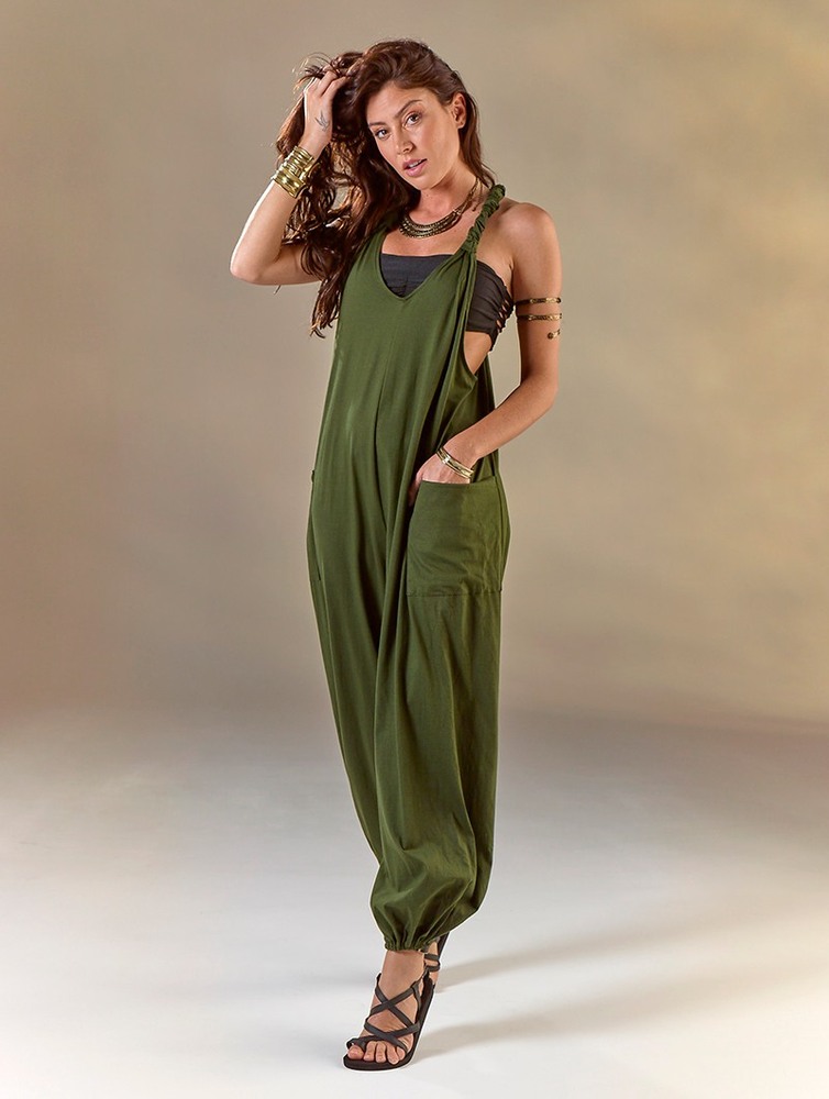 Toonzshop Sampatti Harem Pant Overalls Broek Dames Groen | BE4563928