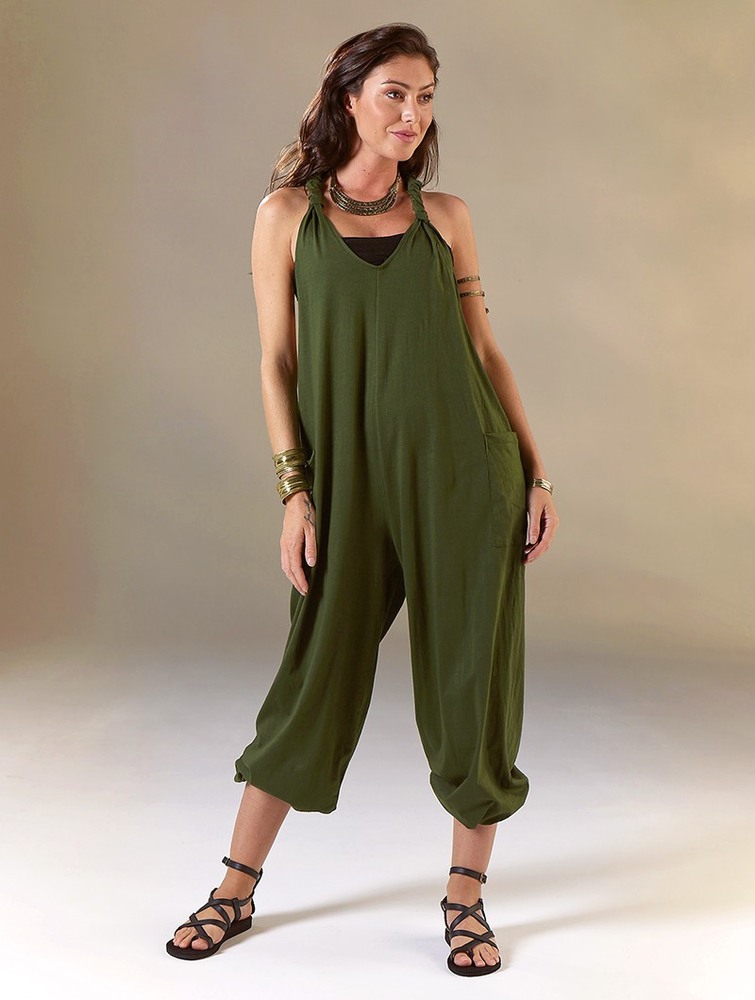 Toonzshop Sampatti Harem Pant Overalls Broek Dames Groen | BE4563928